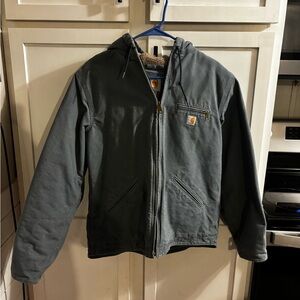 Carhartt fleece lined Hooded Jacket